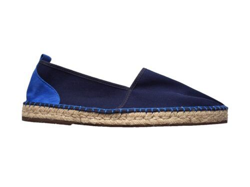 Espadrille Navy and Cobalt