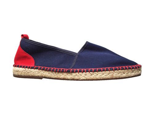 Espadrille Navy & Red