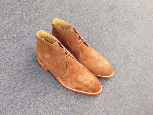 Gaspard Cognac Suede