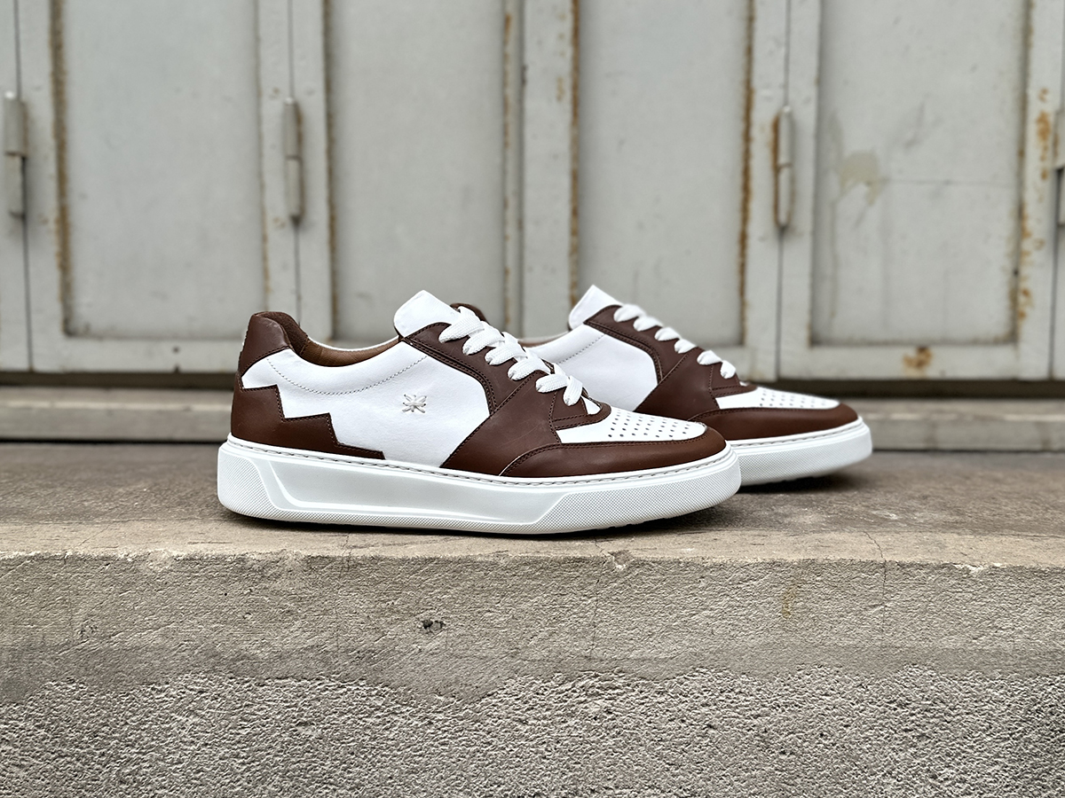 KERGUELEN WHITE x PATINA : Bandit Sneakers - Caulaincourt Paris